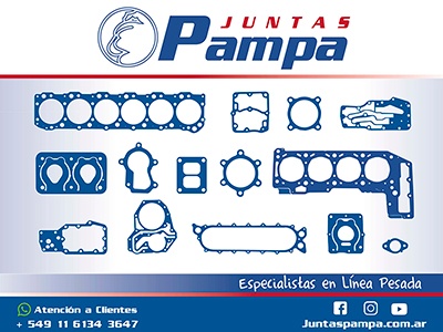 Juntas Pampa, especialista en línea pesada